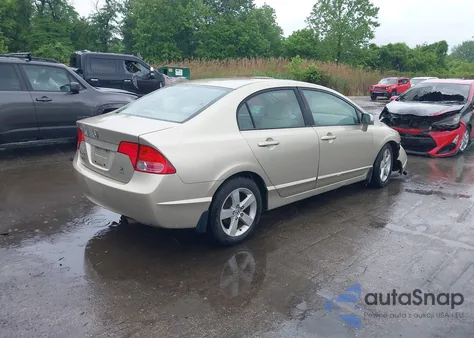 2008 Honda Civic Ex from USA, damaged, VIN 1HGFA16858L117353